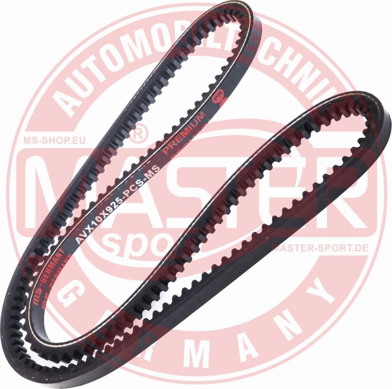MASTER-SPORT AVX-10X925-PCS-MS - Cinghia trapezoidale www.autoricambi360.it