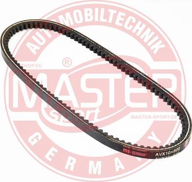 MASTER-SPORT AVX-10X600-PCS-MS - Cinghia trapezoidale www.autoricambi360.it
