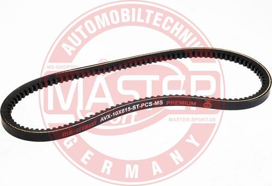 MASTER-SPORT AVX-10X615-PCS-MS - Cinghia trapezoidale www.autoricambi360.it