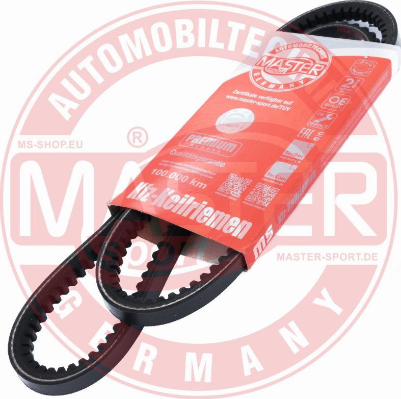 MASTER-SPORT AVX-10X1100-PCS-MS - Cinghia trapezoidale www.autoricambi360.it