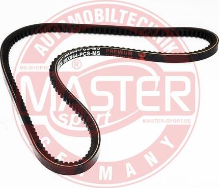 MASTER-SPORT AVX-10X864-PCS-MS - Cinghia trapezoidale www.autoricambi360.it
