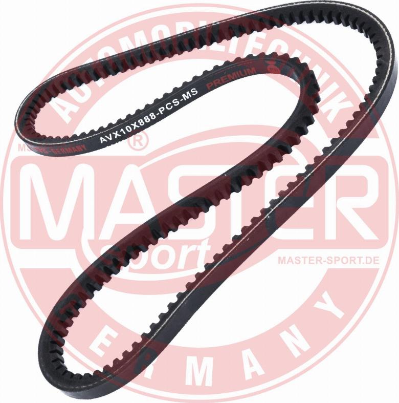 MASTER-SPORT AVX-10X888-PCS-MS - Cinghia trapezoidale www.autoricambi360.it