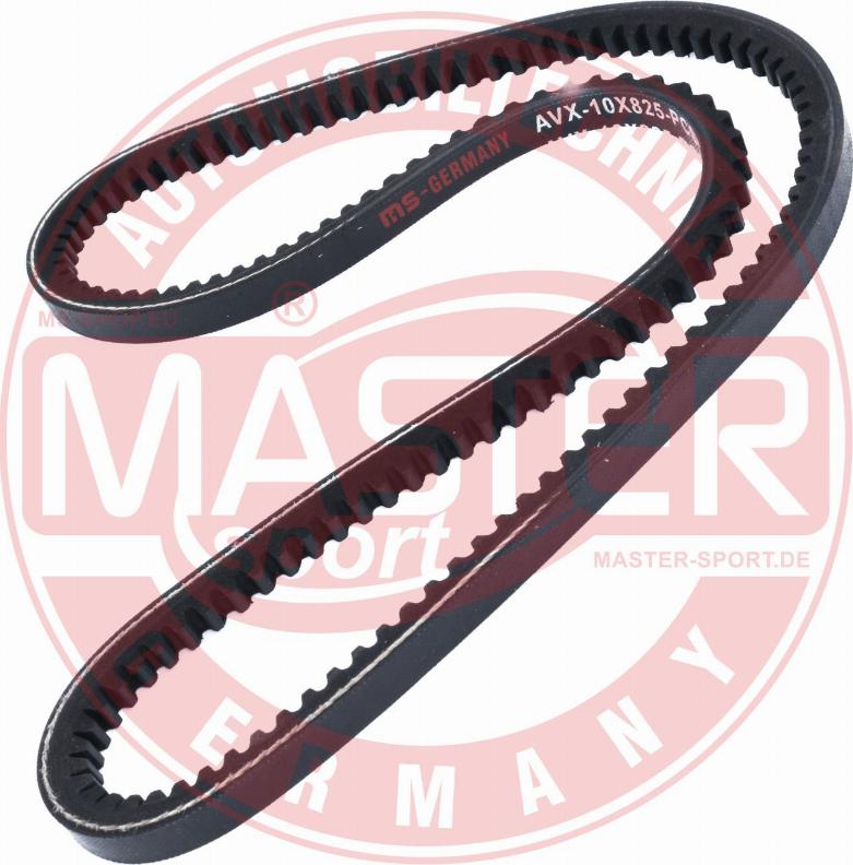 MASTER-SPORT AVX-10X825-PCS-MS - Cinghia trapezoidale www.autoricambi360.it