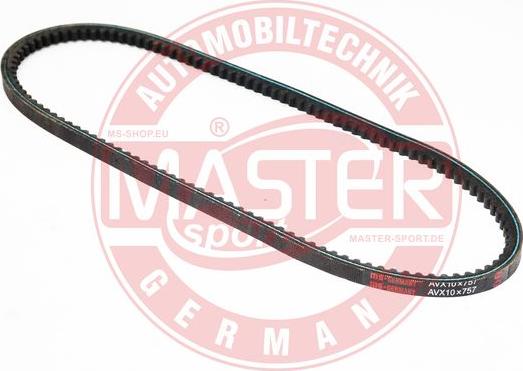 MASTER-SPORT AVX-10X757-PCS-MS - Cinghia trapezoidale www.autoricambi360.it