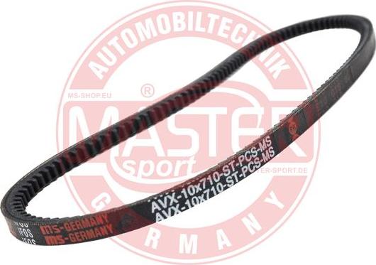 MASTER-SPORT AVX-10X710-ST-PCS-MS - Cinghia trapezoidale www.autoricambi360.it