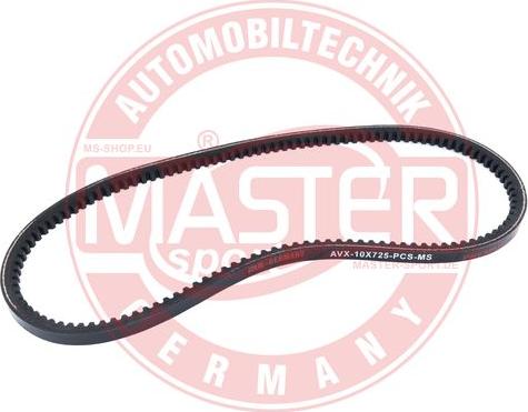MASTER-SPORT AVX-10X725-PCS-MS - Cinghia trapezoidale www.autoricambi360.it