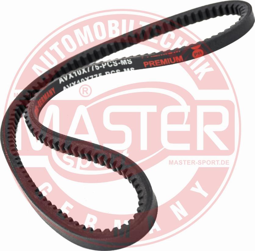 MASTER-SPORT AVX-10X775-PCS-MS - Cinghia trapezoidale www.autoricambi360.it