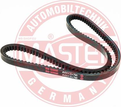 MASTER-SPORT AVX-11.5X790-PCS-MS - Cinghia trapezoidale www.autoricambi360.it