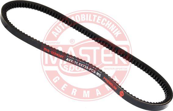 MASTER-SPORT AVX-11.5X735-PCS-MS - Cinghia trapezoidale www.autoricambi360.it