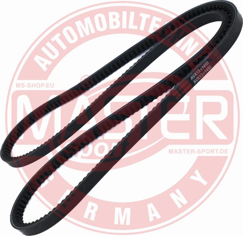 MASTER-SPORT AVX-13X1450-PCS-MS - Cinghia trapezoidale www.autoricambi360.it