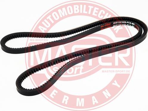 MASTER-SPORT AVX-13X1650-PCS-MS - Cinghia trapezoidale www.autoricambi360.it