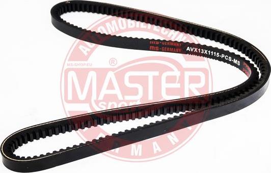 MASTER-SPORT AVX-13X1115-PCS-MS - Cinghia trapezoidale www.autoricambi360.it