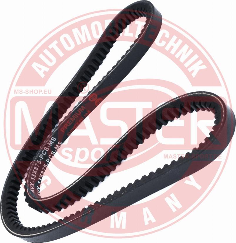 MASTER-SPORT AVX-13X875-PCS-MS - Cinghia trapezoidale www.autoricambi360.it