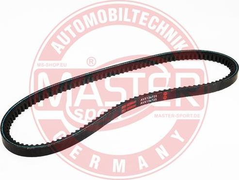 MASTER-SPORT AVX-13X725-PCS-MS - Cinghia trapezoidale www.autoricambi360.it