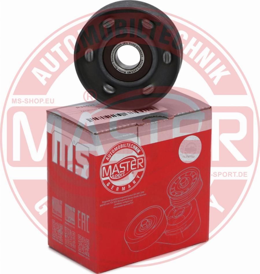 MASTER-SPORT R31033-1-PCS-MS - Galoppino / Guidacinghia, Cinghia Poly-V www.autoricambi360.it