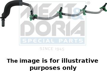 Meat & Doria 9841E - Flessibile, Carburante perso www.autoricambi360.it