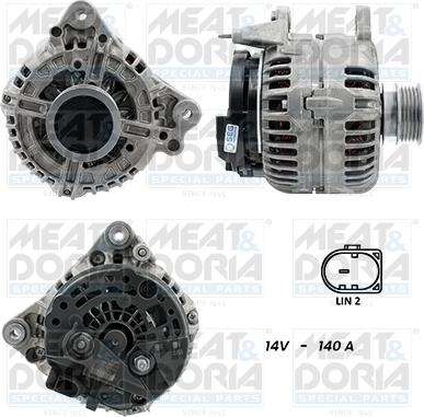 Meat & Doria 5510665G - Alternatore www.autoricambi360.it