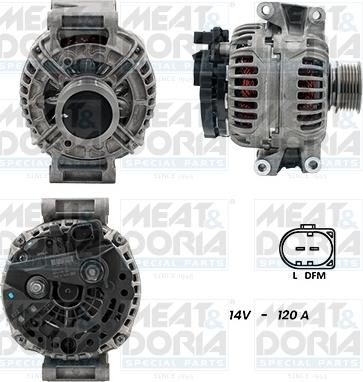 Meat & Doria 5510634G - Alternatore www.autoricambi360.it
