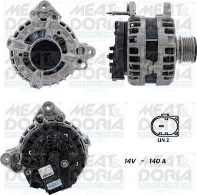 Meat & Doria 55101353G - Alternatore www.autoricambi360.it