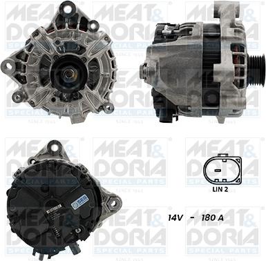 Meat & Doria 55101352G - Alternatore www.autoricambi360.it