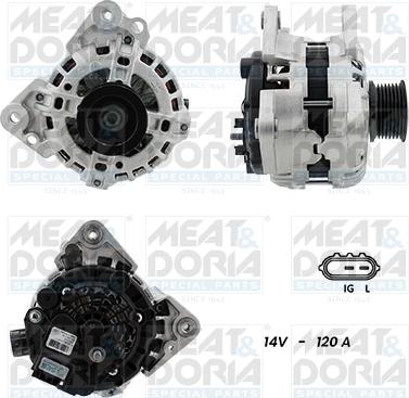 Meat & Doria 55101383G - Alternatore www.autoricambi360.it