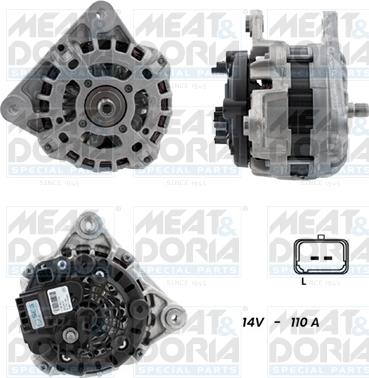 Meat & Doria 55101374G - Alternatore www.autoricambi360.it