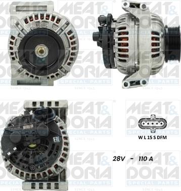 Meat & Doria 5610080G - Alternatore www.autoricambi360.it