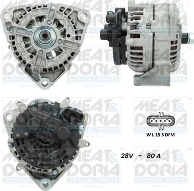 Meat & Doria 5610076G - Alternatore www.autoricambi360.it