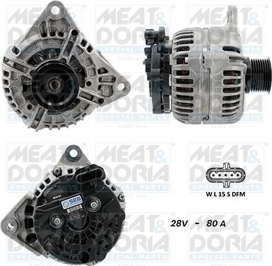 Meat & Doria 5610078G - Alternatore www.autoricambi360.it