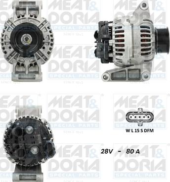 Meat & Doria 5610104G - Alternatore www.autoricambi360.it