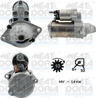 Meat & Doria 5010059G - Motorino d'avviamento www.autoricambi360.it