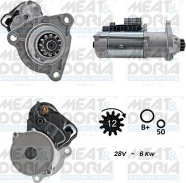 Meat & Doria 5110078G - Motorino d'avviamento www.autoricambi360.it