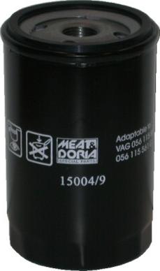 Meat & Doria 15004/9 - Filtro olio www.autoricambi360.it