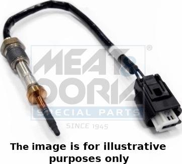 Meat & Doria 12025E - Sensore, Temperatura gas scarico www.autoricambi360.it