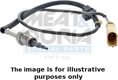 Meat & Doria 12363E - Sensore, Temperatura gas scarico www.autoricambi360.it