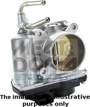 Meat & Doria 89326R - Corpo farfallato www.autoricambi360.it