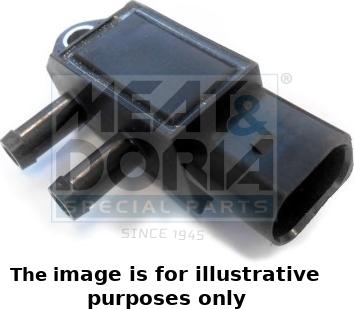 Meat & Doria 82515E - Sensore, Pressione gas scarico www.autoricambi360.it
