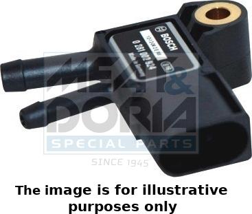 Meat & Doria 82318/1 - Sensore, Pressione gas scarico www.autoricambi360.it