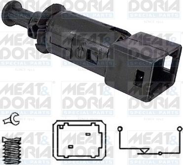 Meat & Doria 35032 - Interruttore luce freno www.autoricambi360.it