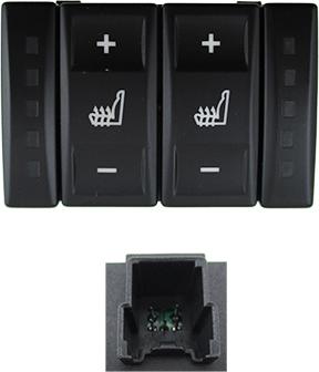 Meat & Doria 206040 - Interruttore, Riscaldamento sedile www.autoricambi360.it