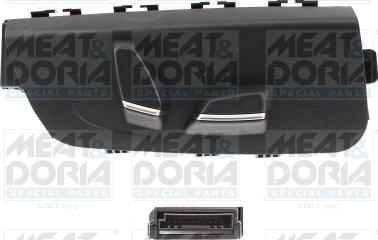 Meat & Doria 206220 - Interruttore, Regolazione sedile www.autoricambi360.it