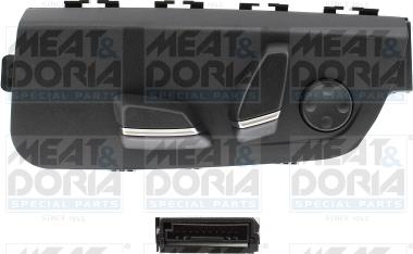 Meat & Doria 206221 - Interruttore, Regolazione sedile www.autoricambi360.it