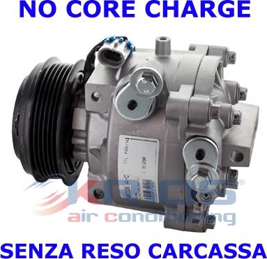 Meat & Doria K19129R - Compressore, Climatizzatore www.autoricambi360.it