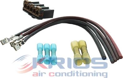 Meat & Doria K26205 - Kit riparaz.cavi, Termoventilat. abitacolo(Sist.prerisc.mot) www.autoricambi360.it