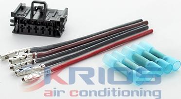 Meat & Doria K26201 - Kit riparaz.cavi, Termoventilat. abitacolo(Sist.prerisc.mot) www.autoricambi360.it