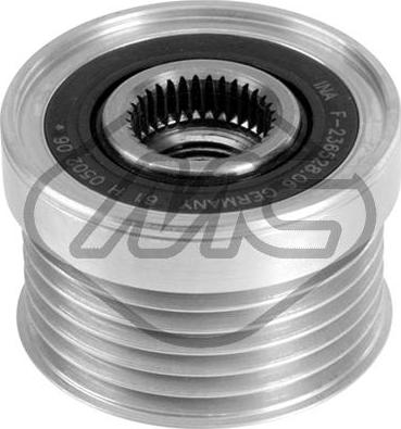 Metalcaucho 48696 - Puleggia cinghia, Alternatore www.autoricambi360.it