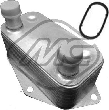 Metalcaucho 05923 - Radiatore olio, Olio motore www.autoricambi360.it