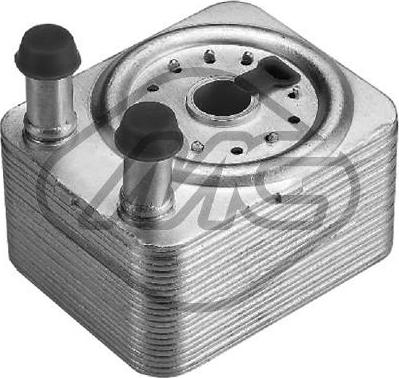 Metalcaucho 05375 - Radiatore olio, Olio motore www.autoricambi360.it