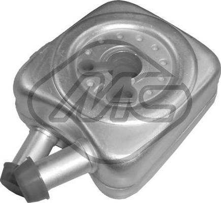 Metalcaucho 05378 - Radiatore olio, Olio motore www.autoricambi360.it