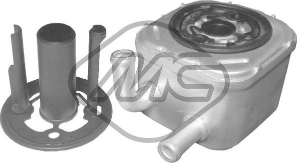 Metalcaucho 06323 - Radiatore olio, Olio motore www.autoricambi360.it